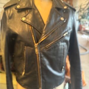 Vintage 70’s Motorcycle Leather Jacket